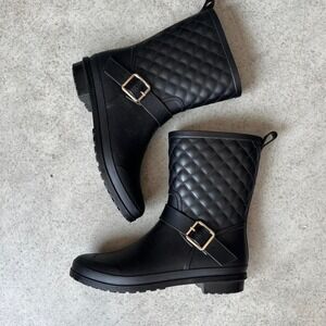vintage y2k high rise duck boots